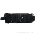 Nylon Tactical Dog Collar Treinamento personalizado ajustável